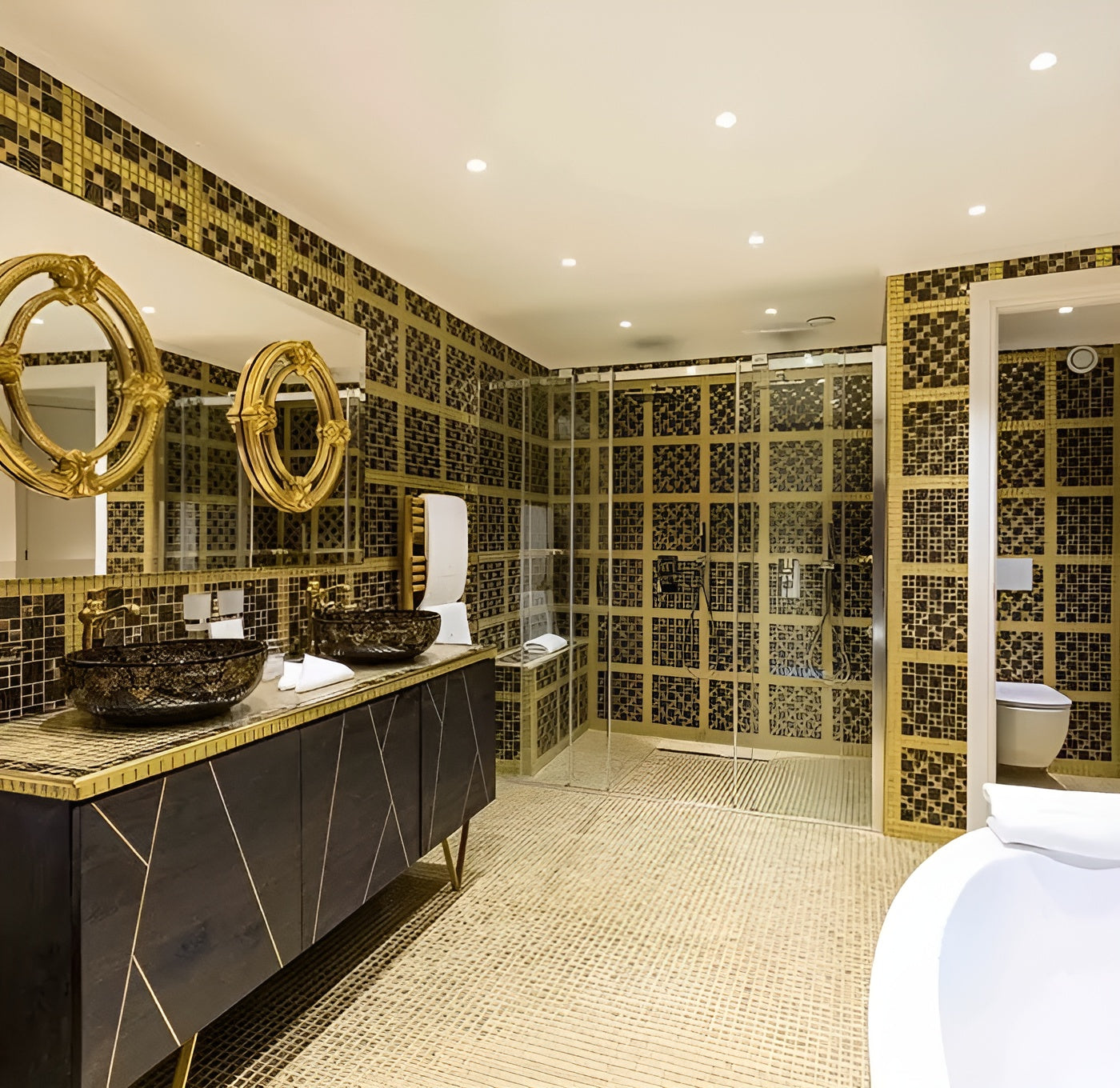 Nietzsche Suite Bathroom La Chèvre D’Or | Luxvivendi