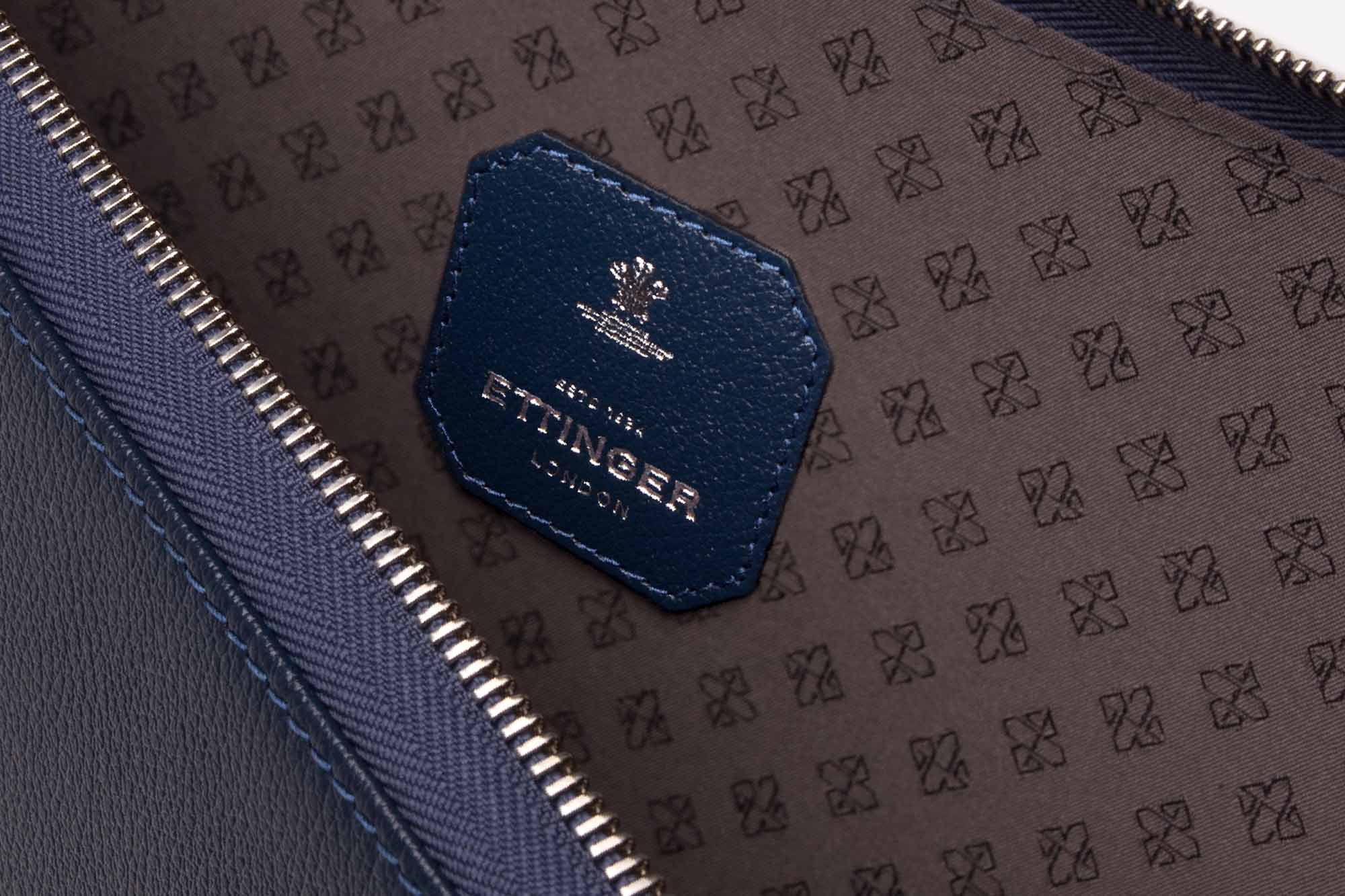 Capra Large Zip Portfolio-Ettinger-Luxvivendi #color_Ettinger-Marine Blue