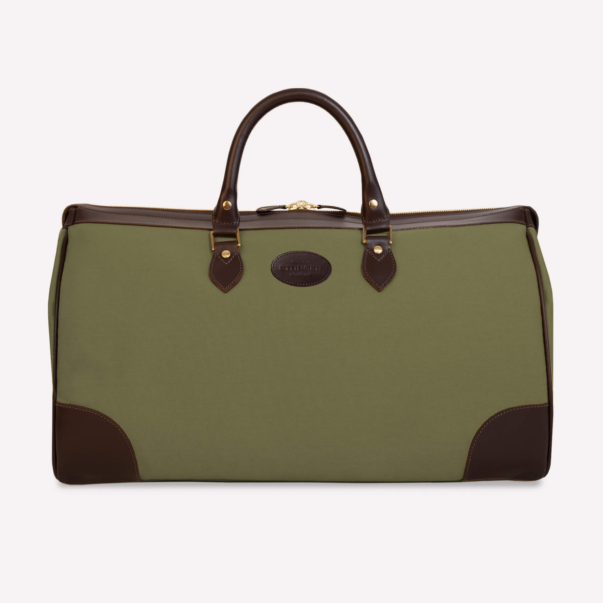 Pursuits Cotswold Weekend Bag-Ettinger-Luxvivendi #color_Ettinger-Olive/Havana