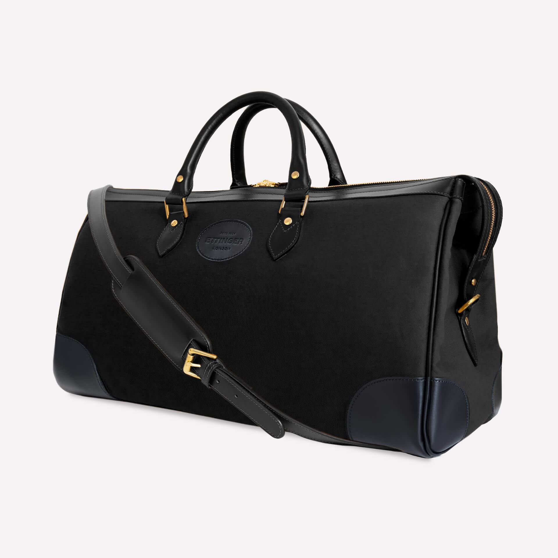 Pursuits Hurlingham Overnight Bag-Ettinger-Luxvivendi #color_Ettinger-Black