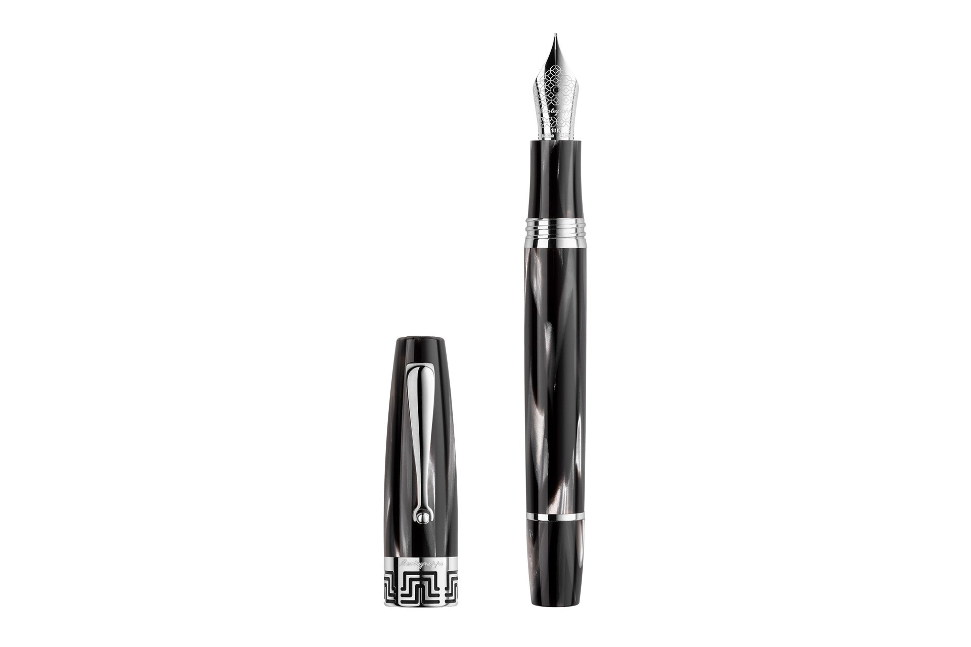 Montegrappa 1930s Fountain Pen Montegrappa Extra 1930 Bamboo Black