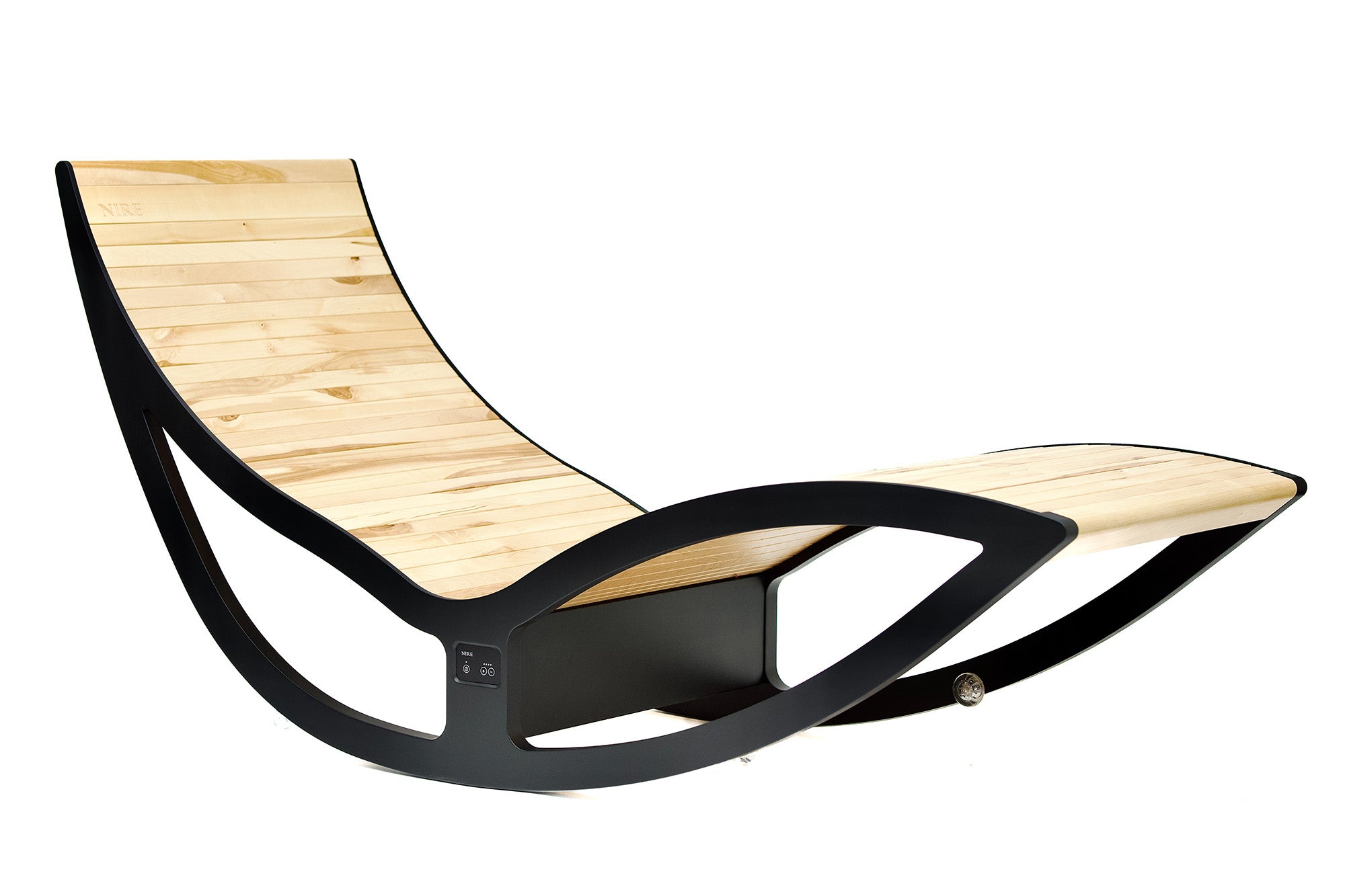 Comfort Lounger-nire-Luxvivendi #material_birch with black side