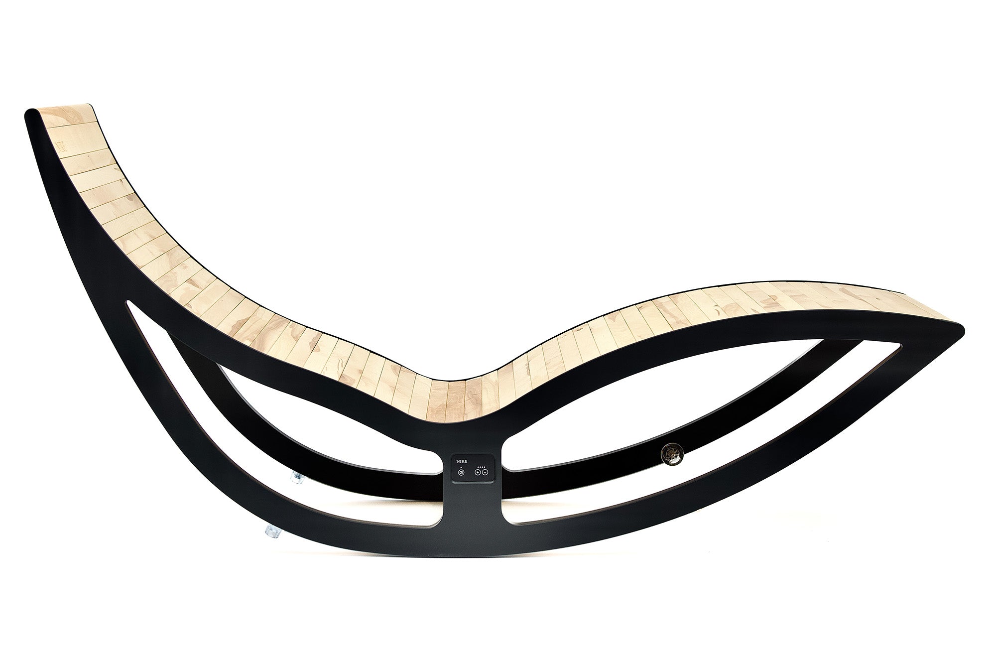 Comfort Lounger-nire-Luxvivendi #material_birch with black side