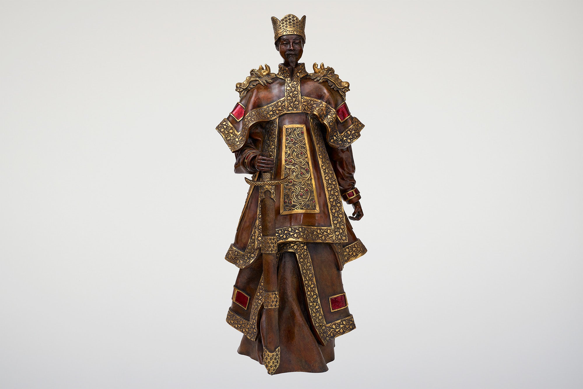 Wang Mang – Bronze Sculpture by Paul Beckrich | LUXVIVENDI
