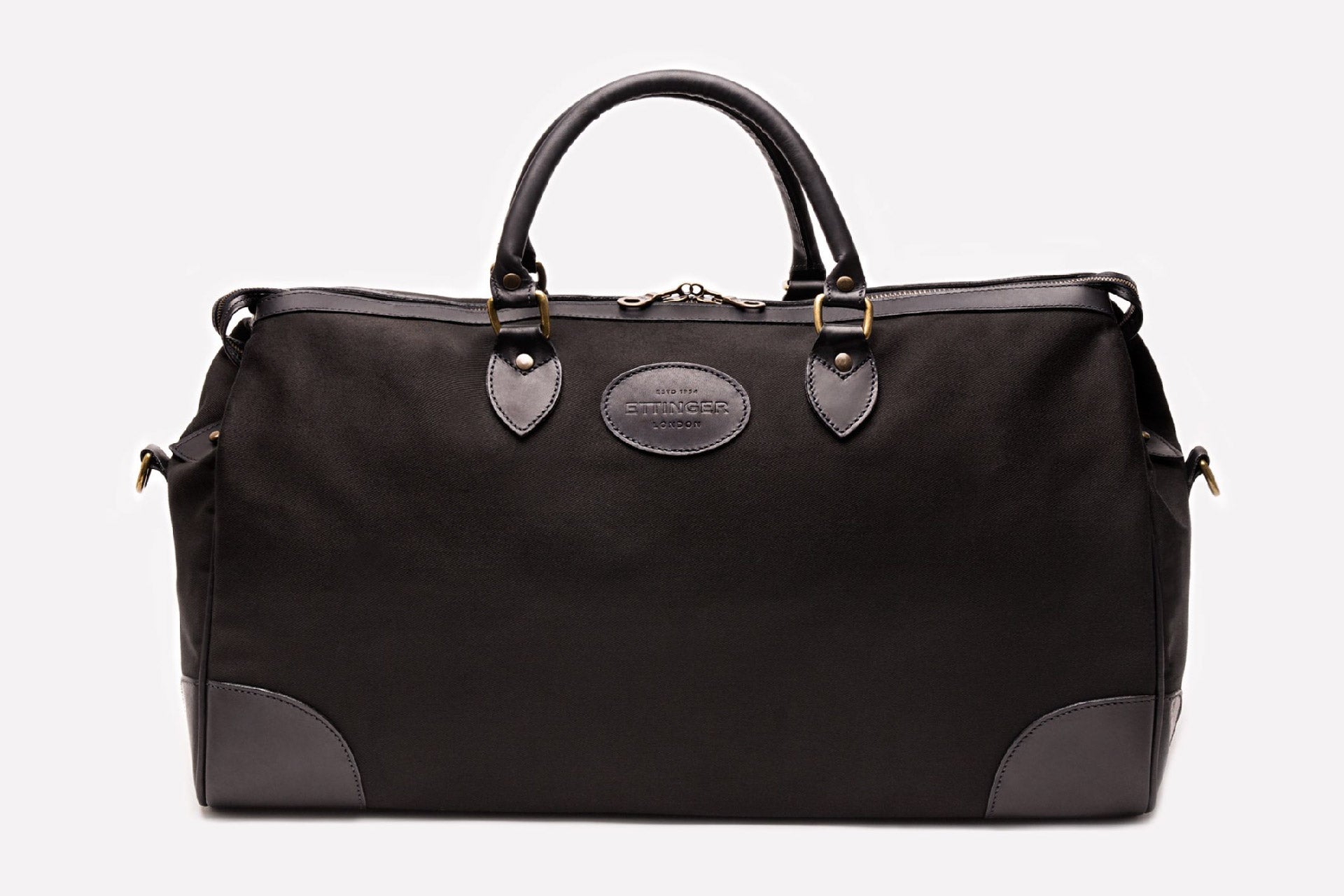 Pursuits Hurlingham Overnight Bag-Ettinger-Luxvivendi #color_Ettinger-Black