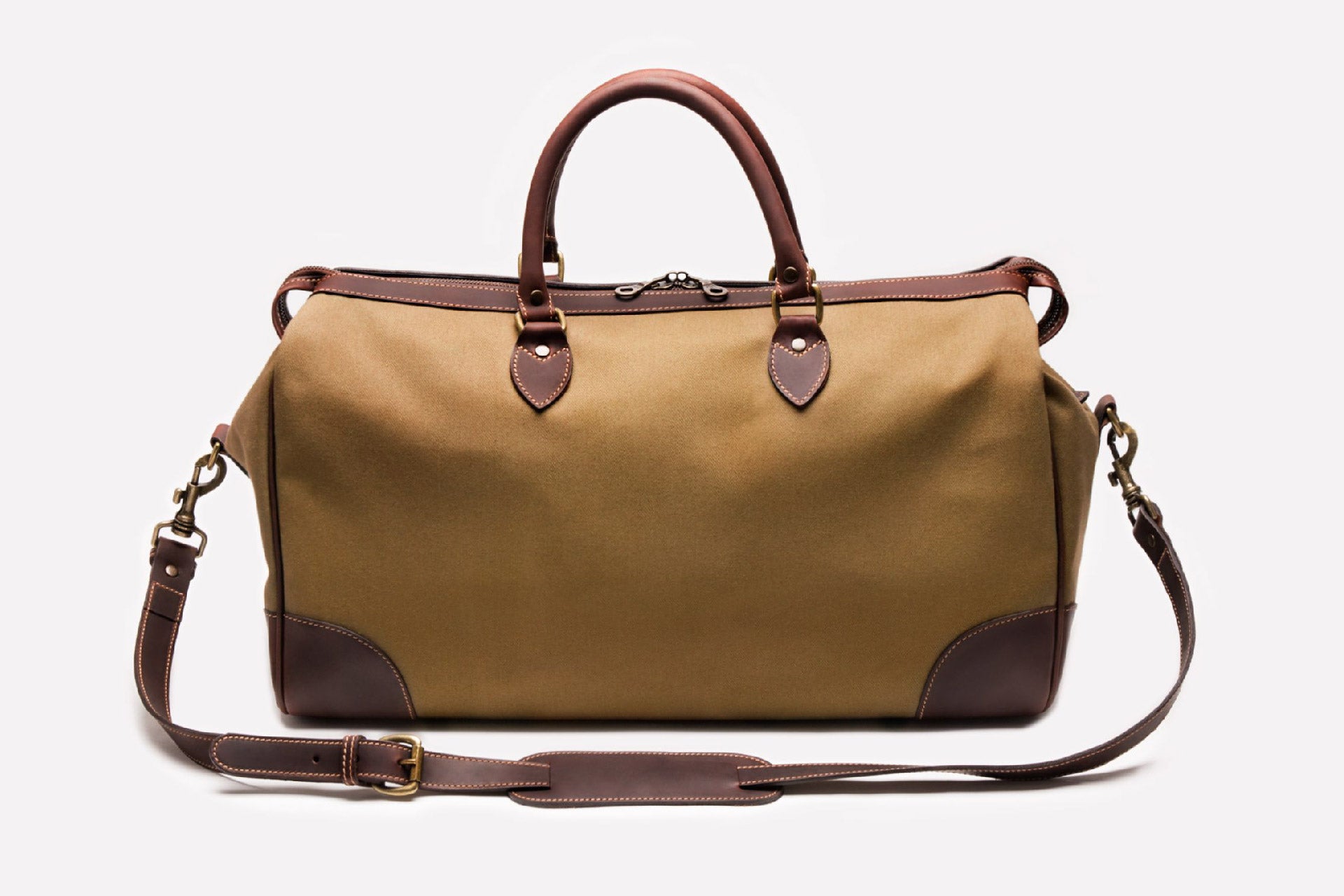 Pursuits Hurlingham Overnight Bag-Ettinger-Luxvivendi #color_Ettinger-Sand/Havana