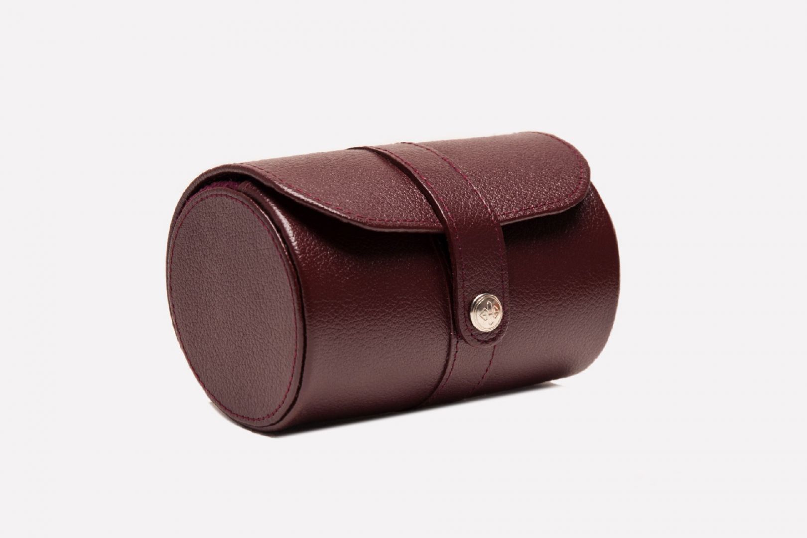 Capra Double Watch Roll-Ettinger-Luxvivendi #color_Ettinger-Bordeaux