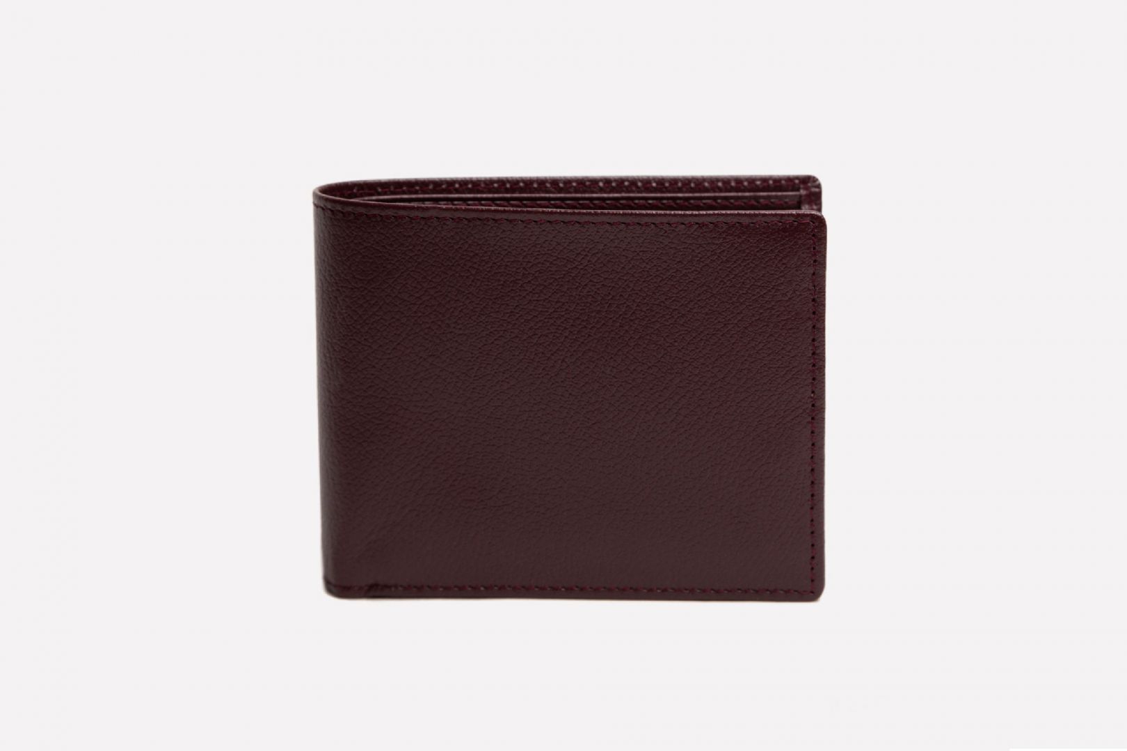 Capra Billfold Wallet with 3 Card Slots & Coin Purse-Ettinger-Luxvivendi #color_Ettinger-Bordeaux