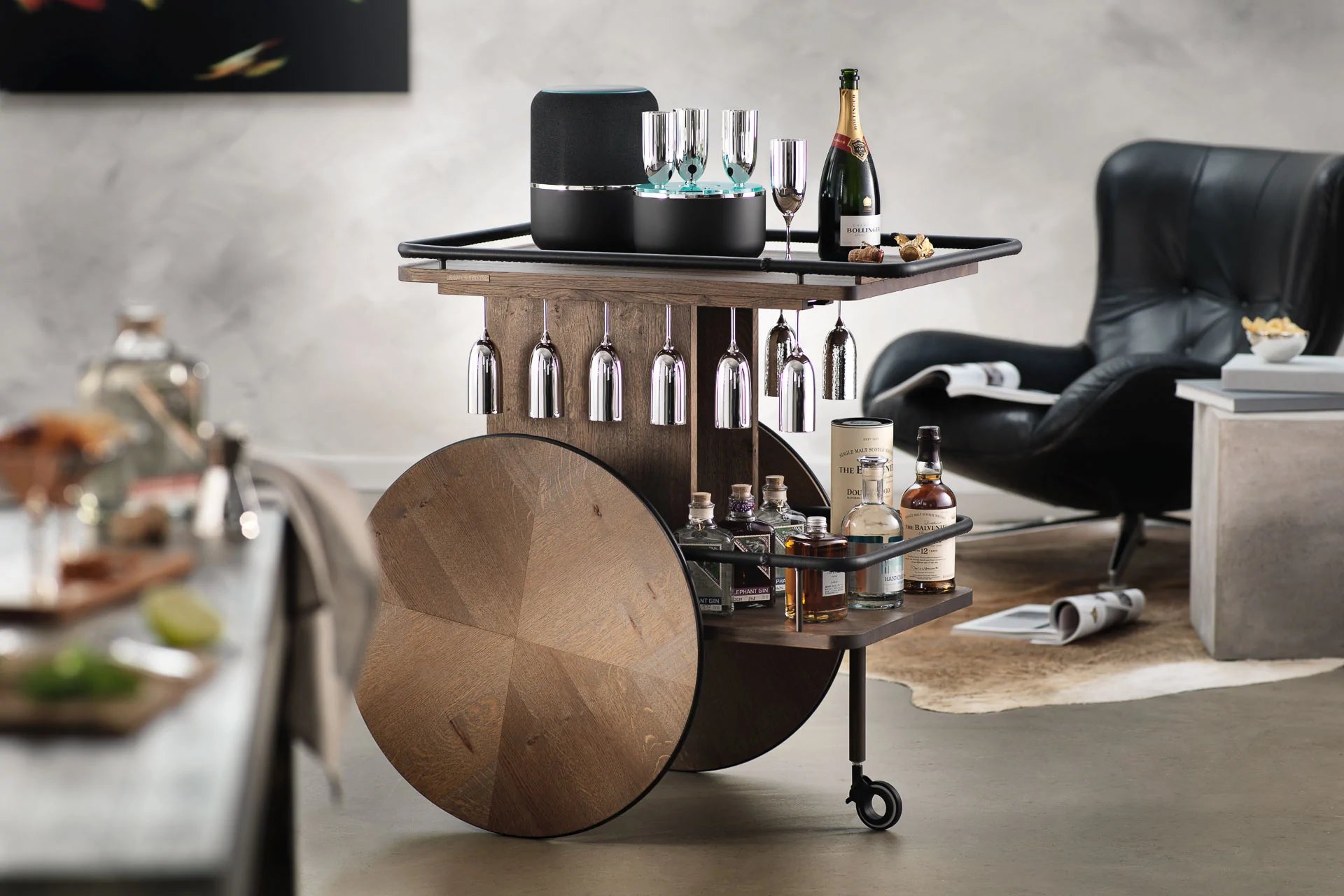 The Oak Bar Trolley-Robbe & Berking-Luxvivendi