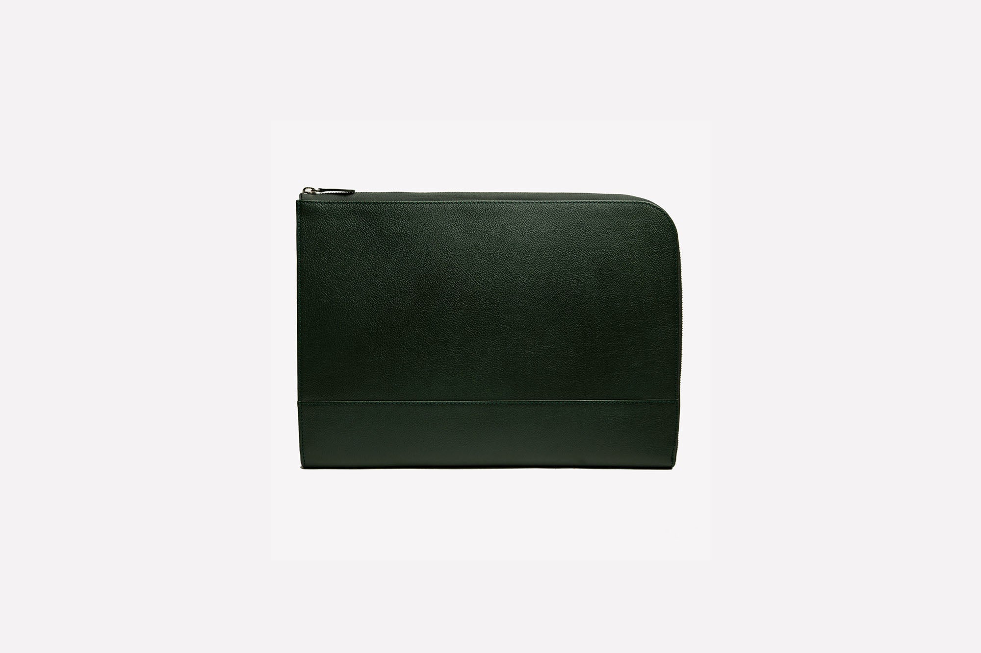 Capra Large Zip Portfolio-Ettinger-Luxvivendi #color_Ettinger-Forest Green
