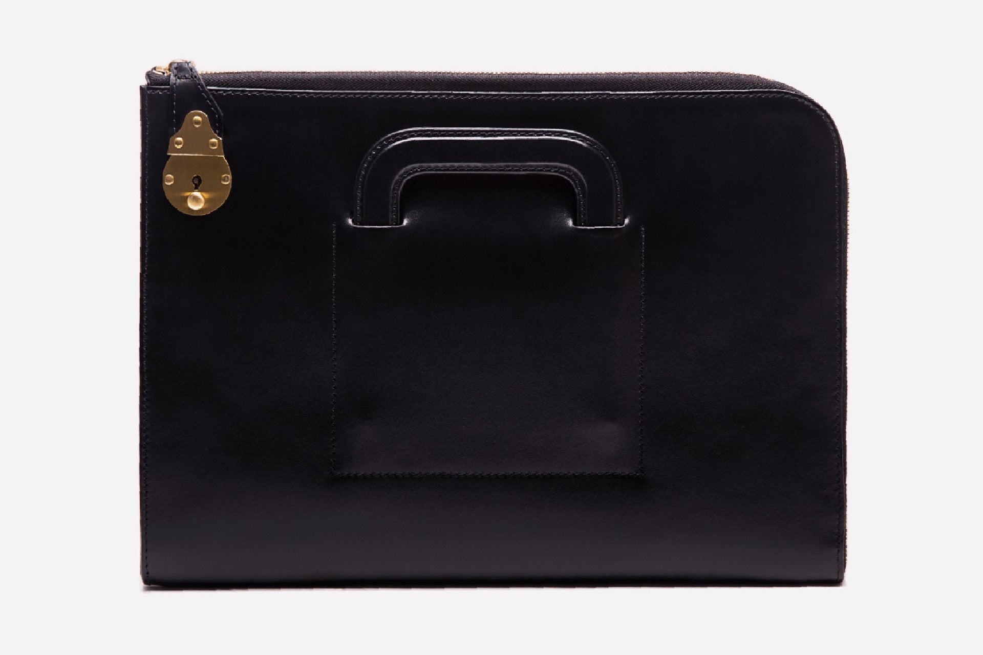 Metropolitan Bakerloo Portfolio Case-Ettinger-Luxvivendi #color_Ettinger-Black/London Tan