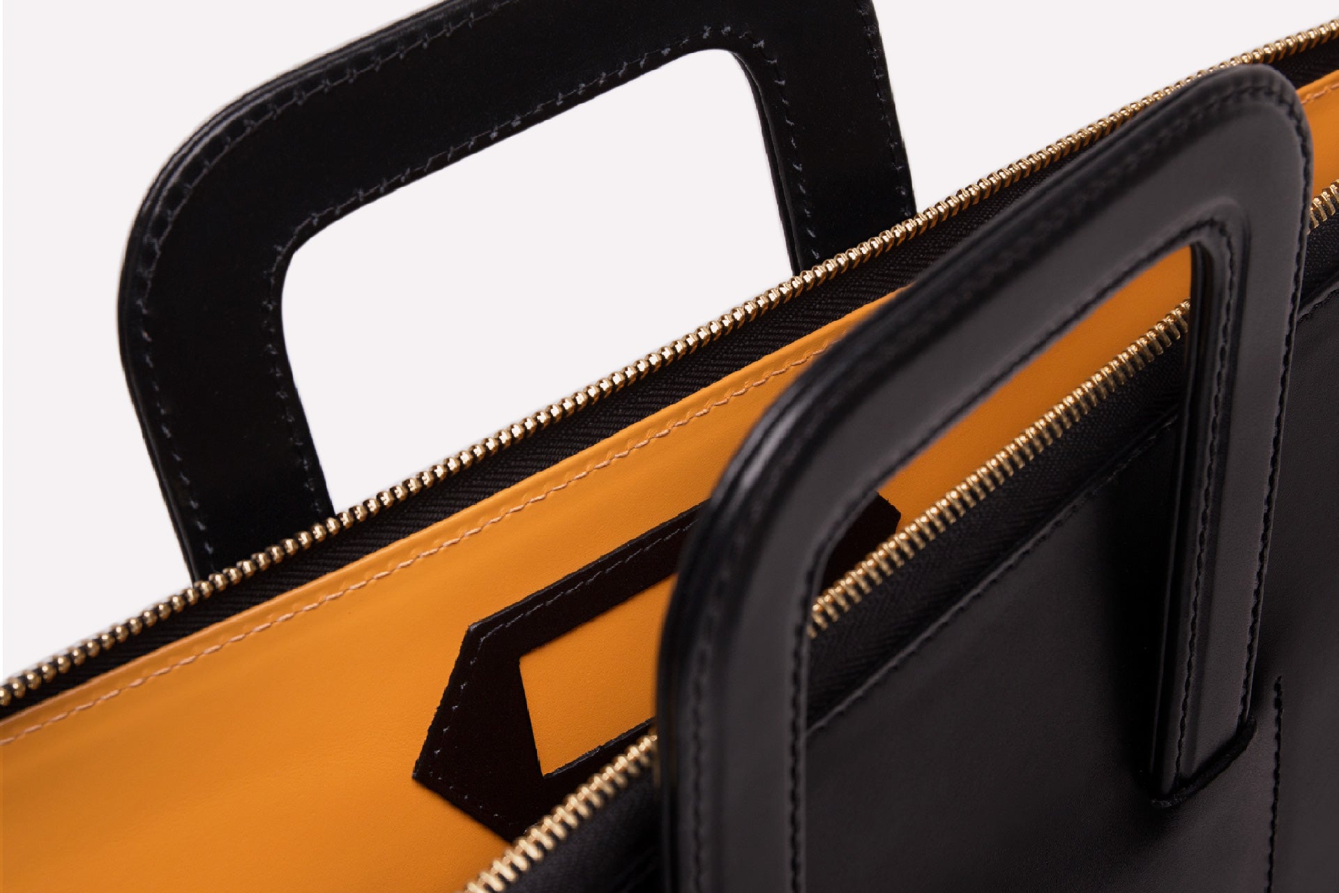 Metropolitan Bakerloo Portfolio Case-Ettinger-Luxvivendi #color_Ettinger-Black/London Tan