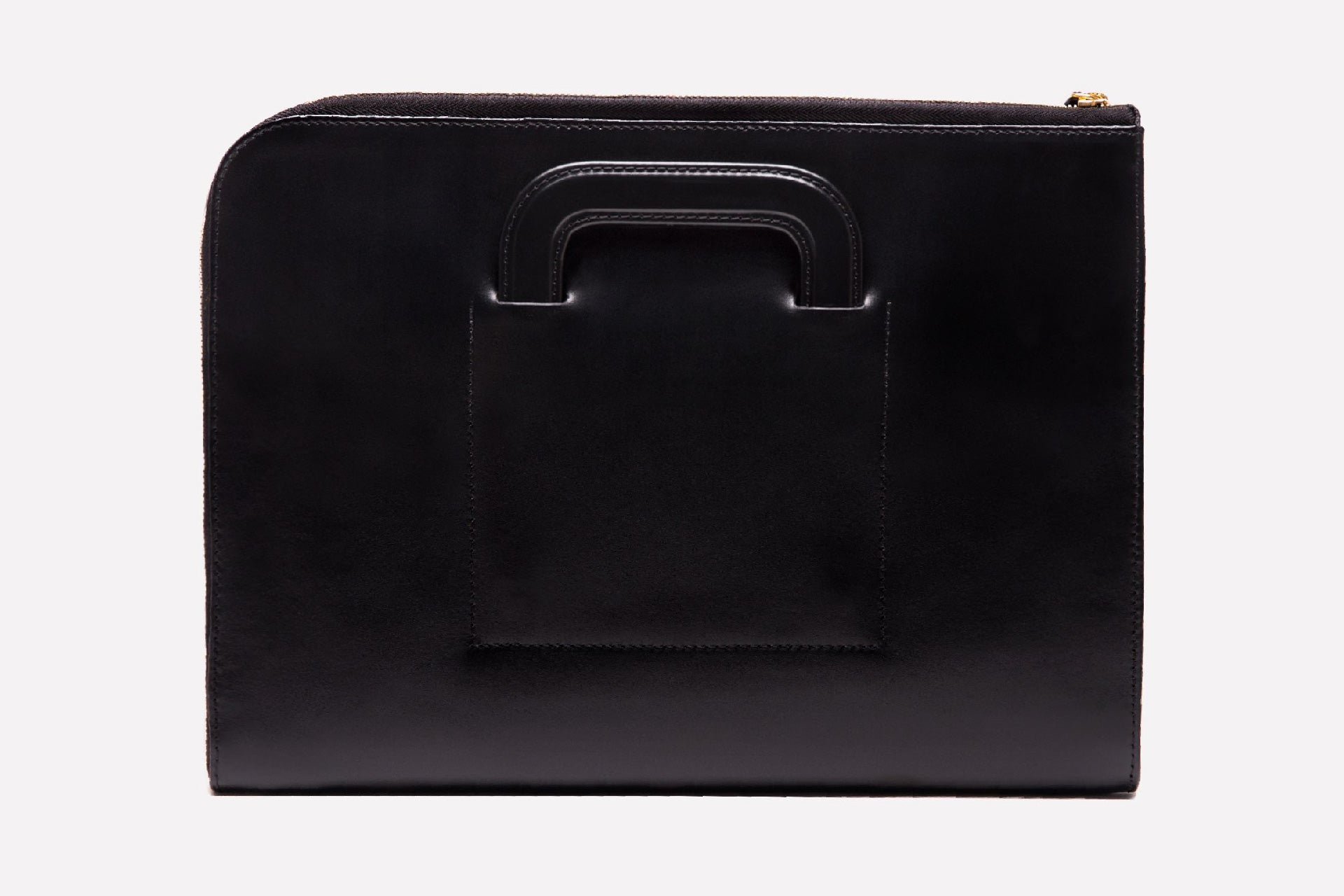 Metropolitan Bakerloo Portfolio Case-Ettinger-Luxvivendi #color_Ettinger-Black/London Tan