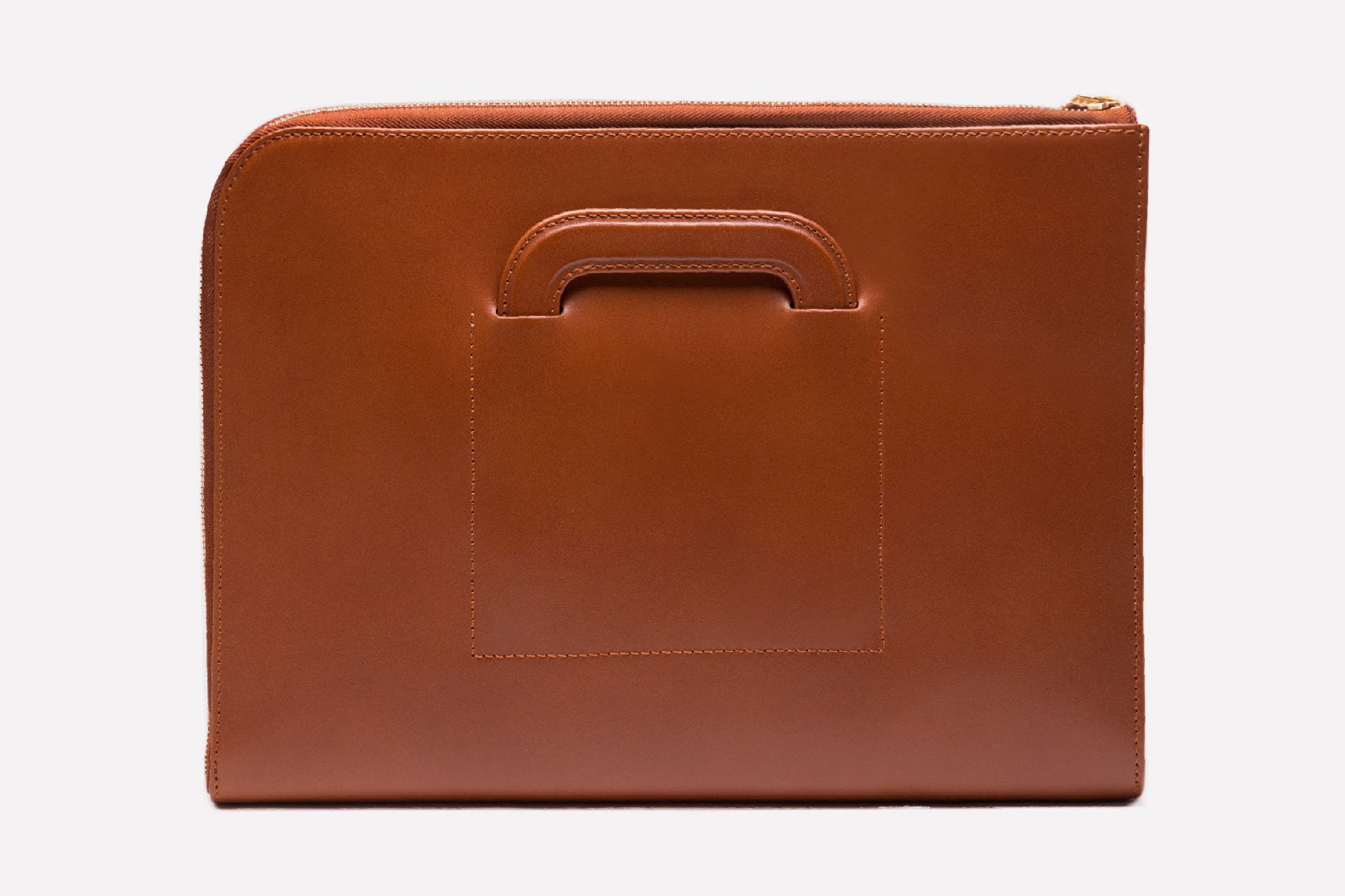 Metropolitan Bakerloo Portfolio Case-Ettinger-Luxvivendi #color_Ettinger-Dark Tan/London Tan