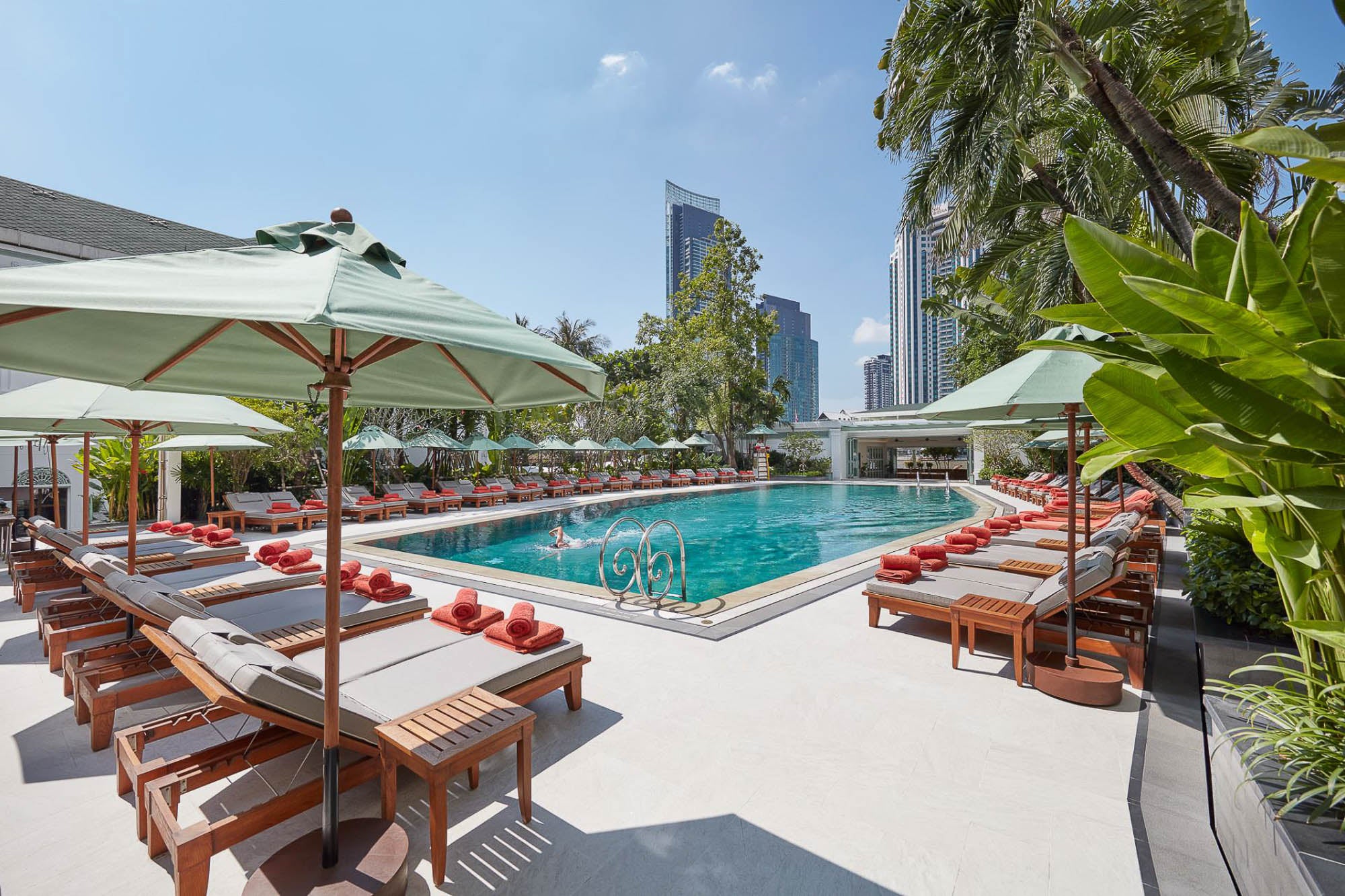 Swimming Pool Mandarin Oriental Bangkok-Luxvivendi