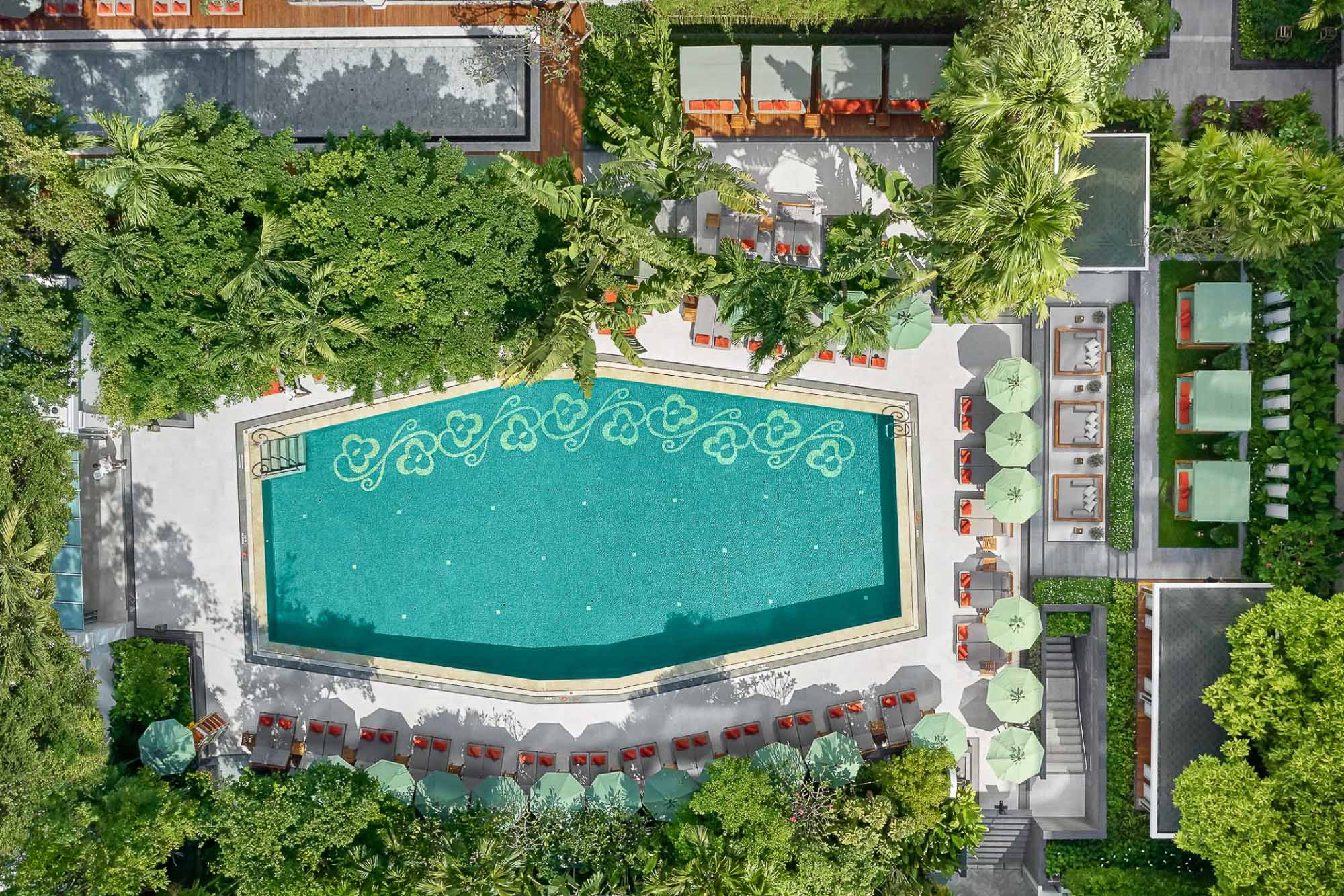 Swimming Pool Mandarin Oriental Bangkok-Luxvivendi