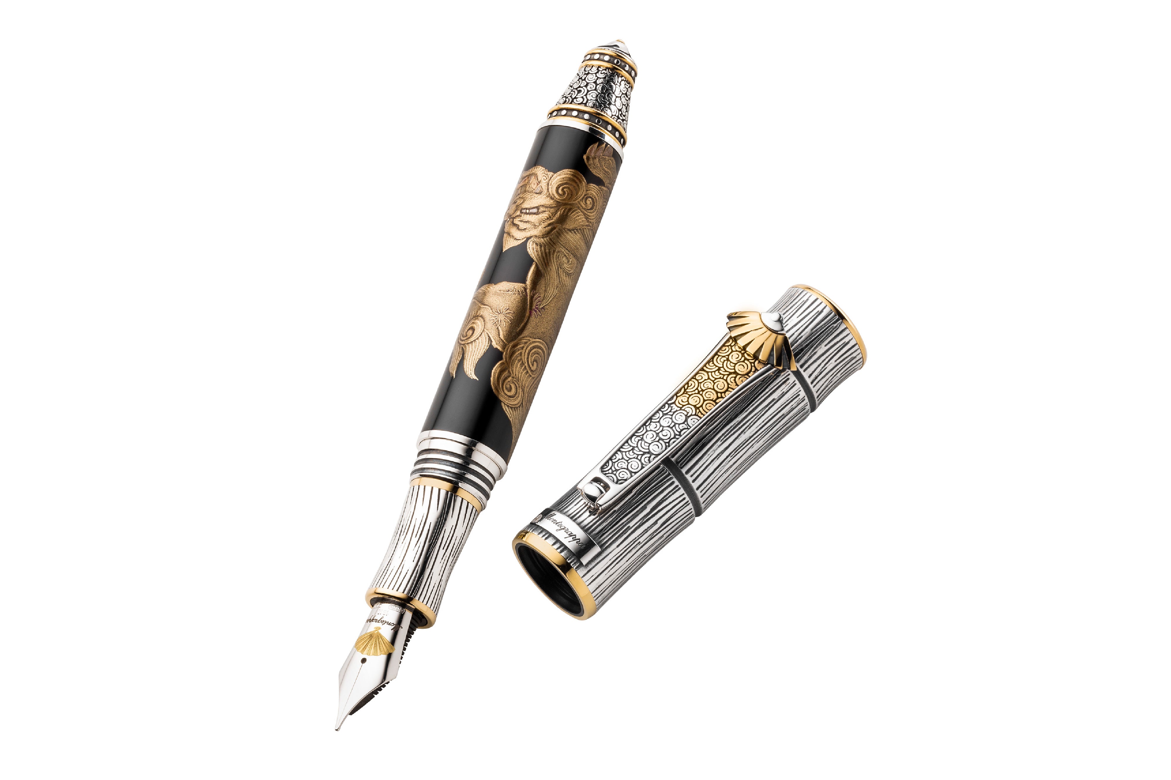 Kitcho Lion Fountain Pen X Zohiko-Montegrappa-Luxvivendi