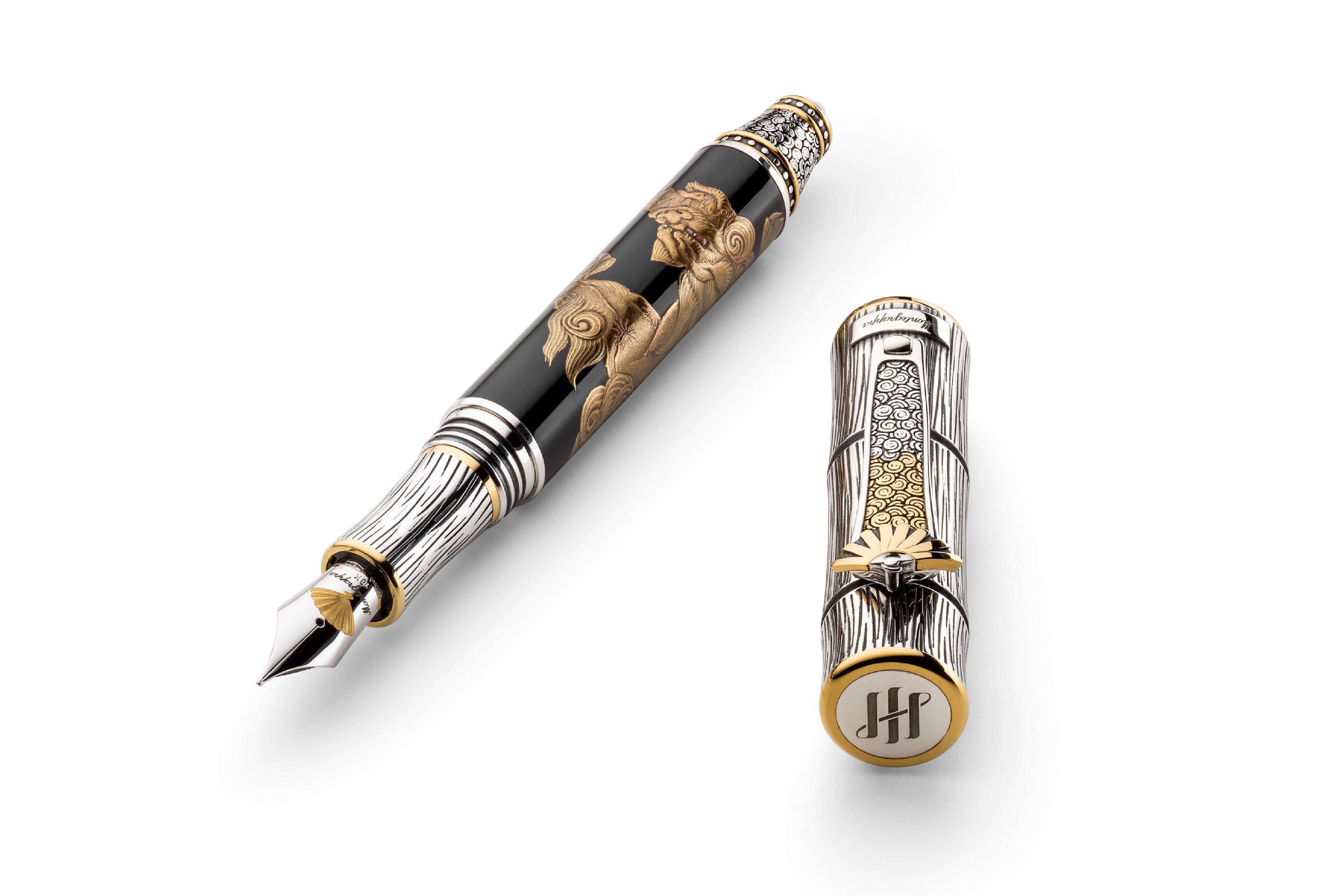 Kitcho Lion Fountain Pen X Zohiko-Montegrappa-Luxvivendi