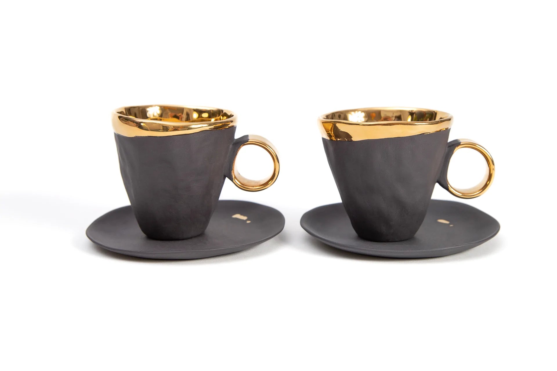 Porcelain Espresso Set “Prince”-Magdalena Konior-Luxvivendi