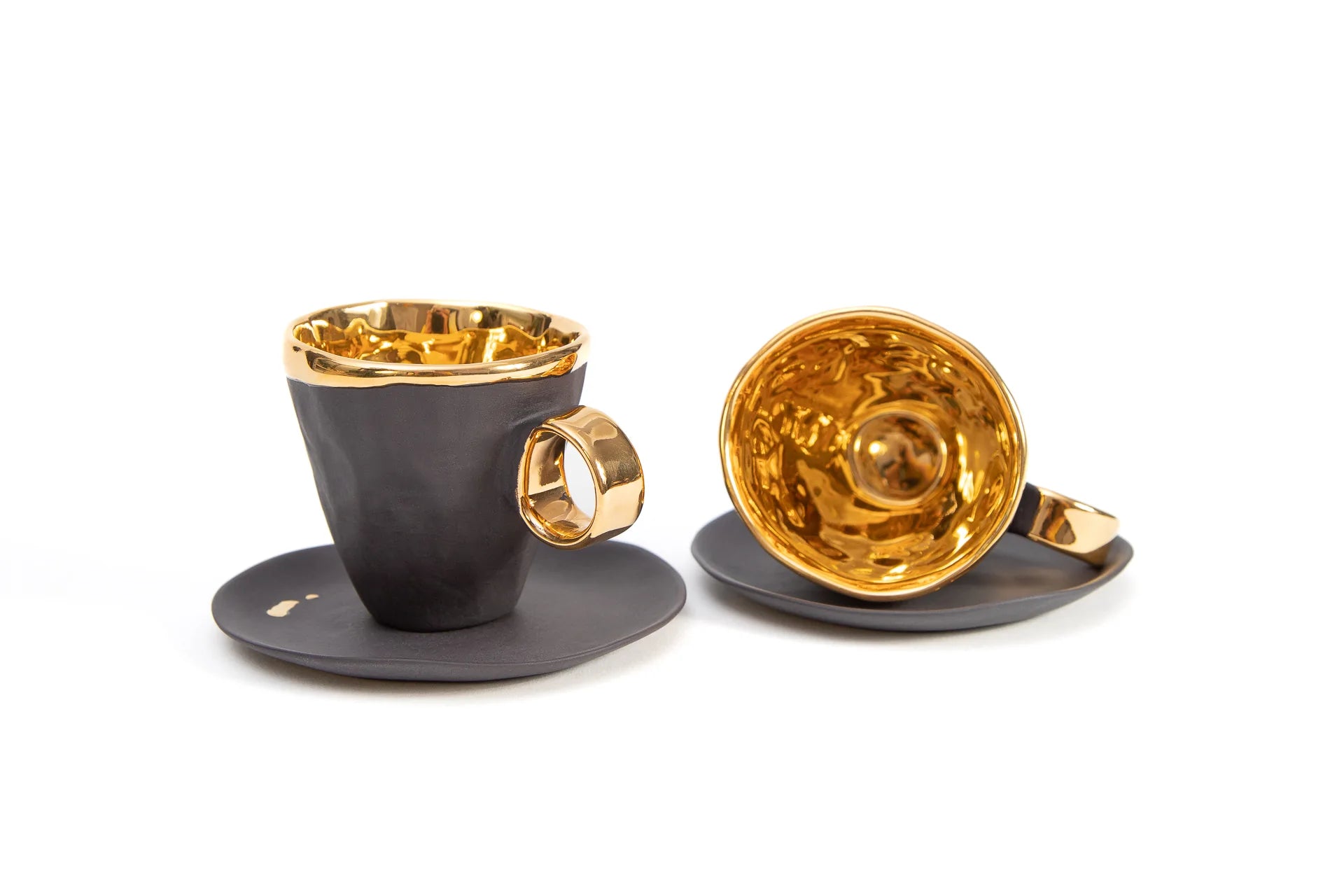 Porcelain Espresso Set “Prince”-Magdalena Konior-Luxvivendi