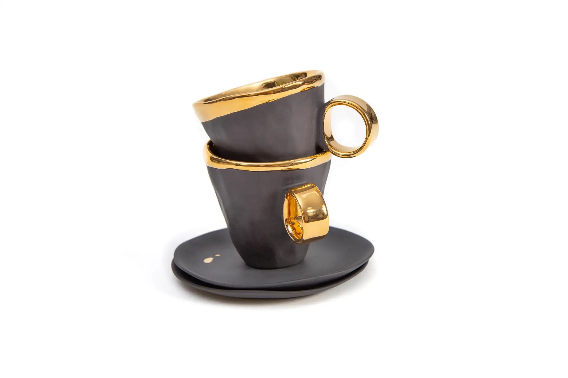 Porcelain Espresso Set “Prince”-Magdalena Konior-Luxvivendi