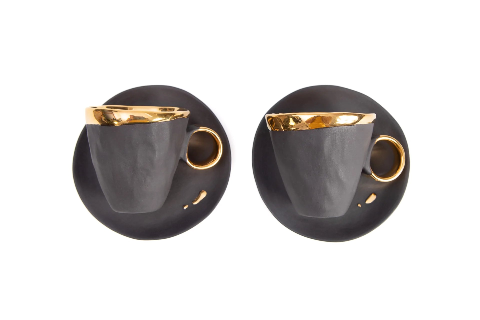 Porcelain Espresso Set “Prince”-Magdalena Konior-Luxvivendi