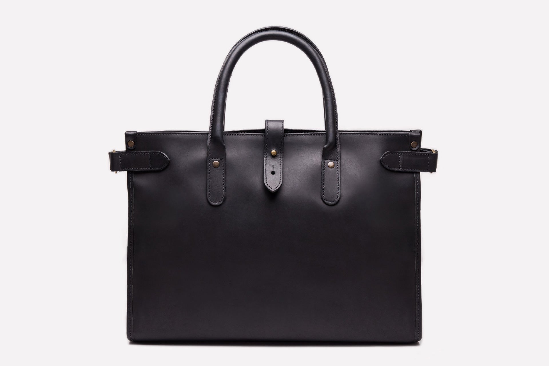 Chelsea Leather Tote-Ettinger-Luxvivendi #color_Ettinger-Black