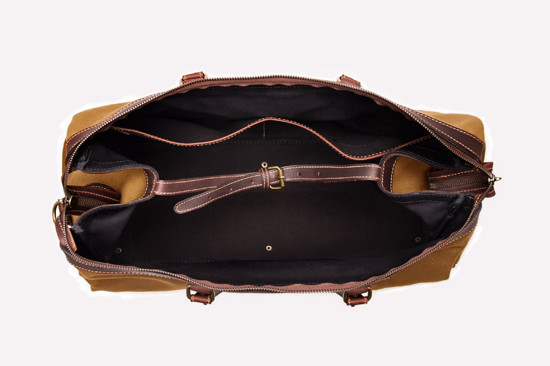 Pursuits Hurlingham Overnight Bag-Ettinger-Luxvivendi #color_Ettinger-Sand/Havana