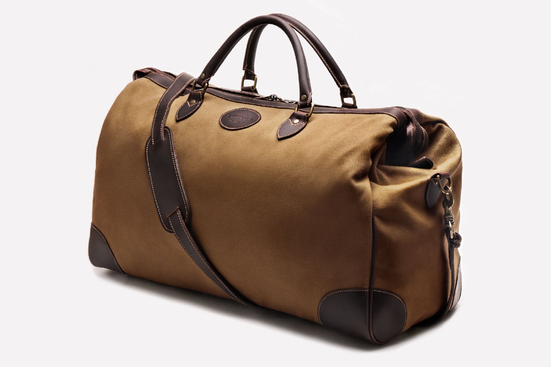 Pursuits Cotswold Weekend Bag-Ettinger-Luxvivendi #color_Ettinger-Sand/Havana
